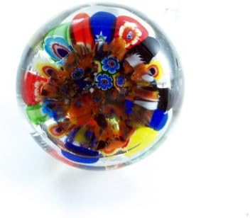 Miniatura 2 de M Design Art Handcraft Millefiori - Pisapapeles de vidrio hecho a mano M Pw-069