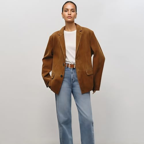 HOTWILL Women Suede Belt for Jeans Dresses Fashion Chunky Ladies Waist Belts with Gold Buckle2