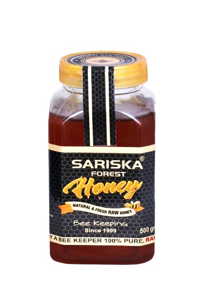 Sariska Forest Raw Organic Honey (500 Grams) | 100% Pure Honey | Raw and Unprocessed | No Sugar, No Adulteration (B0BRJ2R7CN) Amazon Price History, Amazon Price Tracker