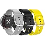 Mantén el ritmo y luce elegante con estas coloridas correas especialmente diseñadas para tu Galaxy Watch 3 41mm. Las pulseras se venden en juegos de 3 y varios colores.