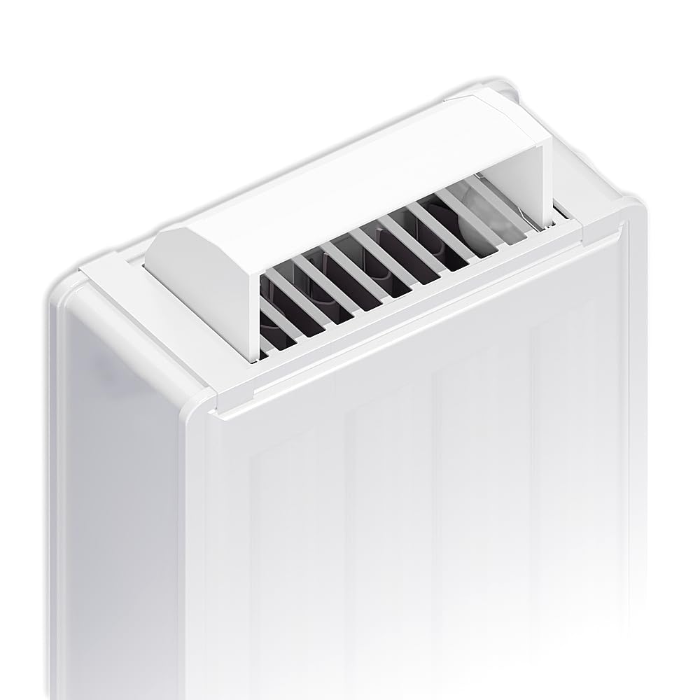 Myhomeware Radiator Air Flow Adapter Heat Diverter Booster Radiator For Double (For 400mm rads, 350mm actual size)