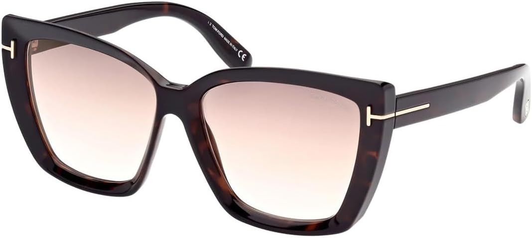 Tom Ford SCARLET-02 FT 0920 Dark Havana/Brown Shaded 57/15/140 women Sunglasses