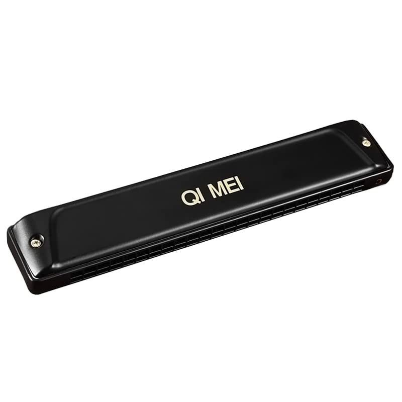 Harmonica Vibrato harmonica 24 trous accent 28 harpe professionnel orgue à bec instrument clé C noir ABS peigne laiton - Les Beatles, Paul McCartney, John Lennon, RIngo Starr, George Harrison Harmonica Vibrato harmonica 24 trous accent 28 harpe professionnel orgue à bec instrument clé C noir ABS peigne laiton – Image 3
