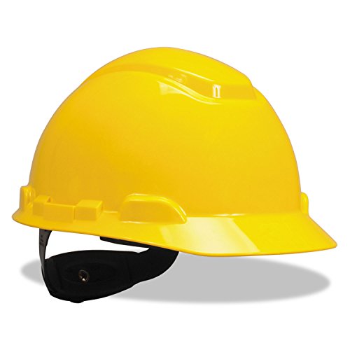 3m hard hat, yellow, lightweight, adjustable 4-point ratchet, h-702r