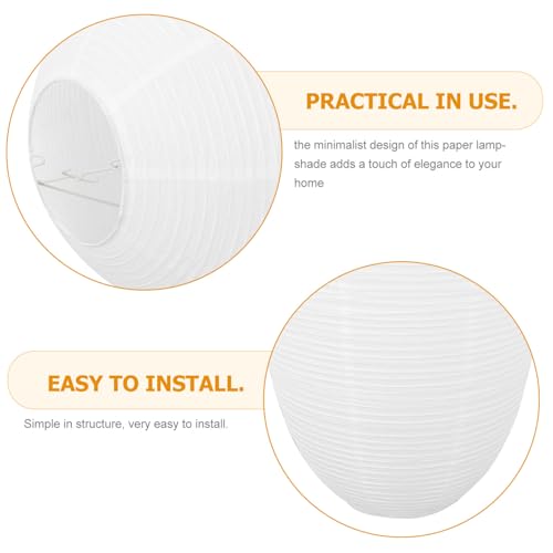 Exclusiva Pantalla Lámpara de Papel para decoración versátil 3