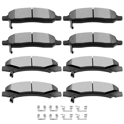 Image of SCITOO D1159 D1172 Ceramic Brake Pads Sets Front & Rear Replacement For Buick Lucerne 2006-2011,For Cadillac DTS 2006-2011