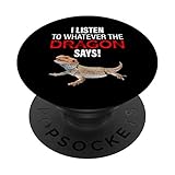 Photo Gallery ascolto quello che dice il drago! regalo di drago barbuto popsockets popgrip: impugnatura per telefoni cellulari e tablet intercambiabile Photo Gallery ascolto quello che dice il drago! regalo di drago barbuto popsockets popgrip: impugnatura per telefoni cellulari e tablet intercambiabile