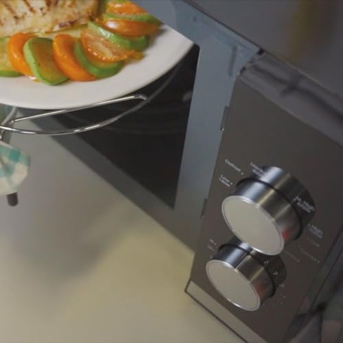 Candy Moderna CMG20TNMB Four Micro ondes Fonction Gril Fonction Décongélation 20 litres Plateau Tournant 24 5cm & - vue 9