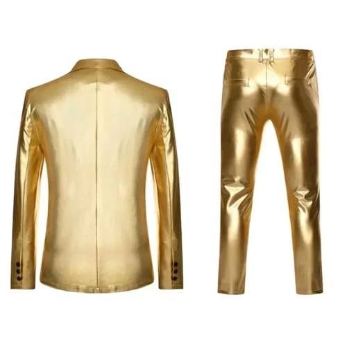 Men's 2-Piece Stage Suit - Blazer & Pants Set for Performances & Nightclub3