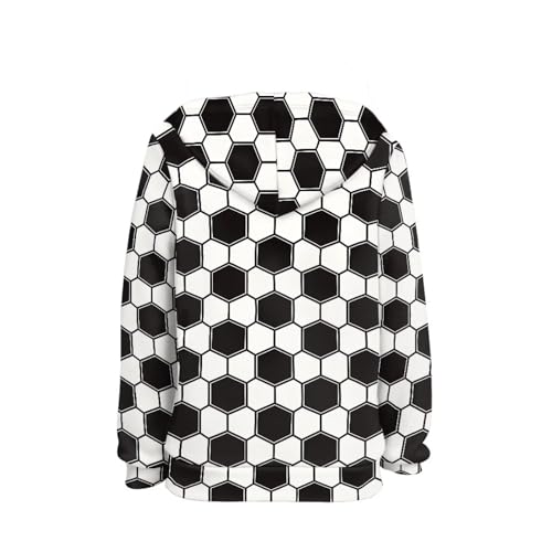 Kids Hooded Sweatshirt Casual Long Sleeves Pullover Sport Coat Jacket with Kangaroo Pockets4