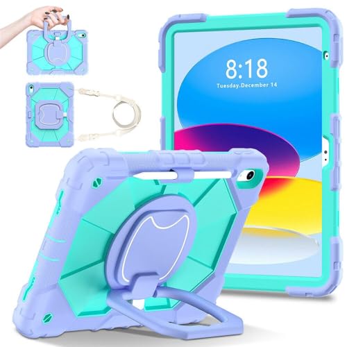 Housse protection iPad Air 13 2026 violette silicone béquille