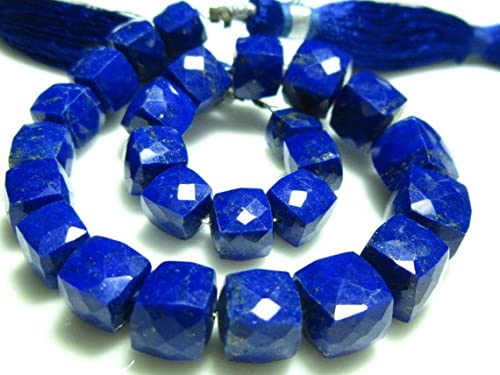 Lapis Lazuli cubes facettés pour créer vos bijoux bohèmes et élégants