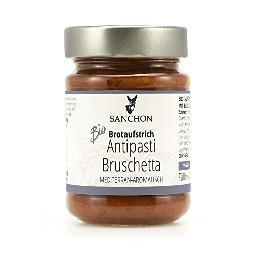 Bio Brotaufstrich Antipasti Bruschetta, Sanchon (2 x 190 gr) Cover