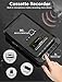 Gracioso Cassette Player Converter, Portable Cassette to MP3 Music via U Disk/SD Card or PC, Record to Cassettes/USB/SD Card via Mic,Cassette Tape Player with Headphone Jack,Retractable Handle