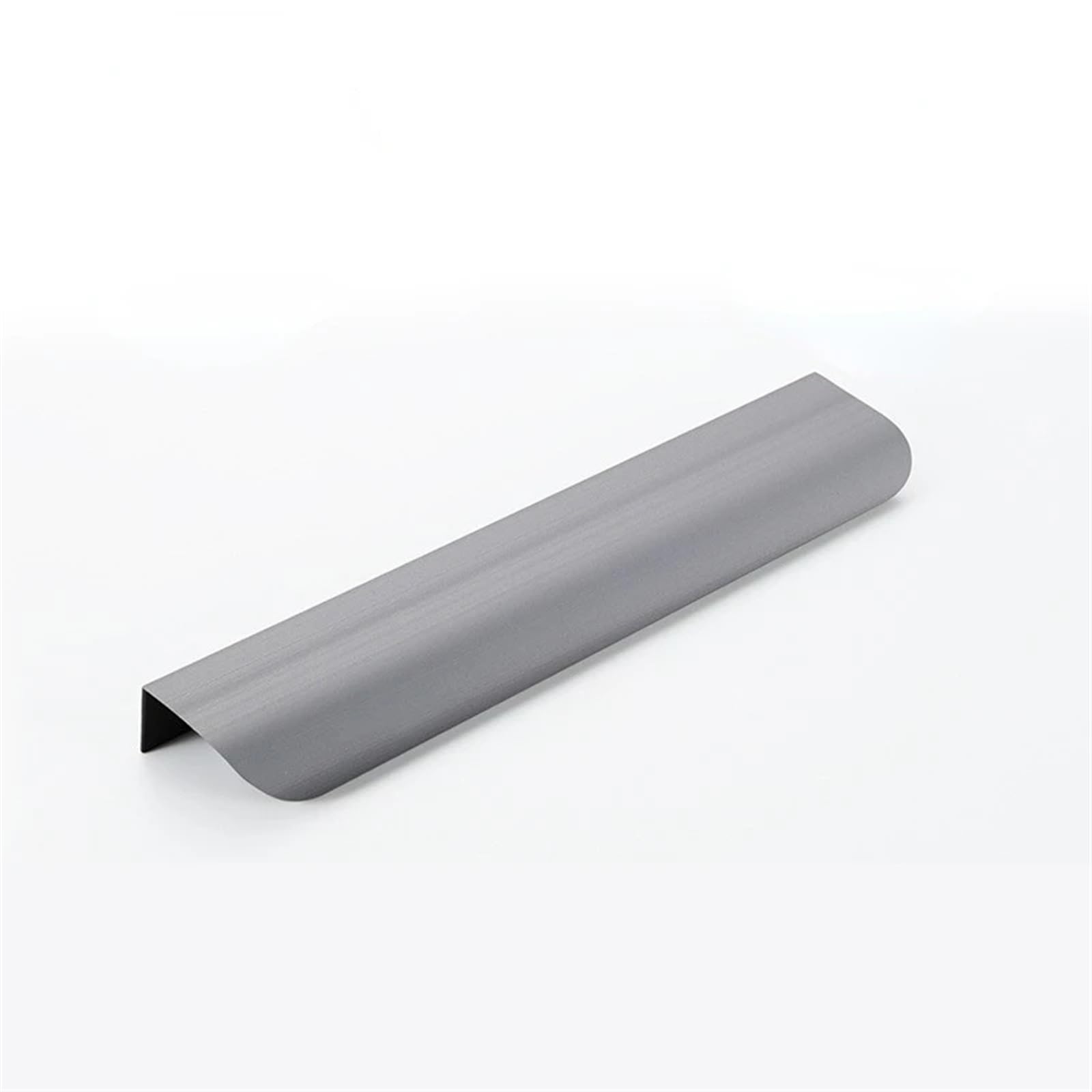 Ytbhshxz Grey Drawer Handles， Hidden Handles Long Kitchen Cabinet Pulls Drawer Aluminum Alloy Furniture Cupboard Wardrobe(,200Mm)