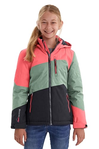 killtec Mädchen Lynge Grls Jckt B Funktionsjacke Mit Kapuze, coral