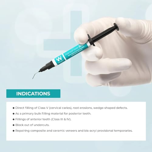 Image of Waldent NanoFlow Bulk Fill Flowable Composite | Light-Cure Flowable Restorative | High Strength & Flexibility | Deep Curing | Low Shrinkage Composite Resin