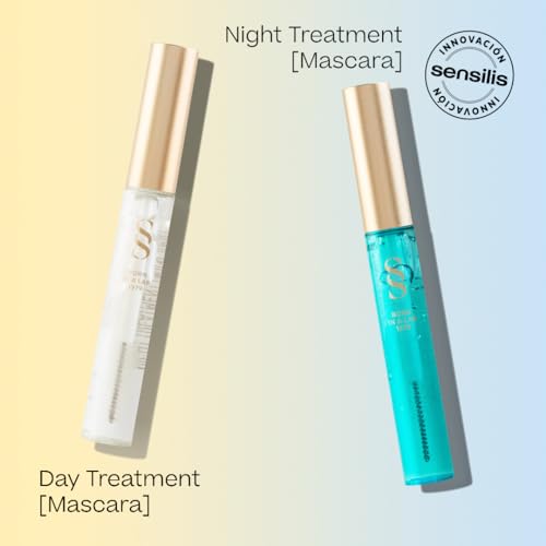 Sensilis - Day Treatment Mascara, Máscara de Pestañas y Cejas Transparente, Fortalece, Alarga y Previene la Caída, con Arginina y Niacinamida, Tratamiento de Día - 12 ml - imagen 3