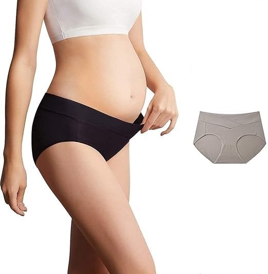 geifa Seamless Low Waist Pregnancy Panty – Non-Irritating Maternity Underwear-picture-39