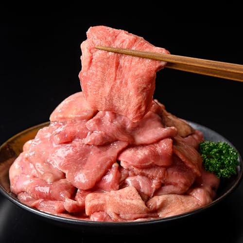 有限会社若寿司 ≪訳あり≫味付牛タン切り落とし2kg (500g×4袋) 塩味 牛たん 肉 真空パック 牛肉