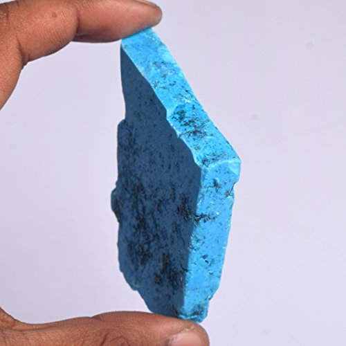 Egl Certified Blue Turquoise 345.00 Ct. Top Grade Raw Rough Turquoise Crystal Gem BR-6922