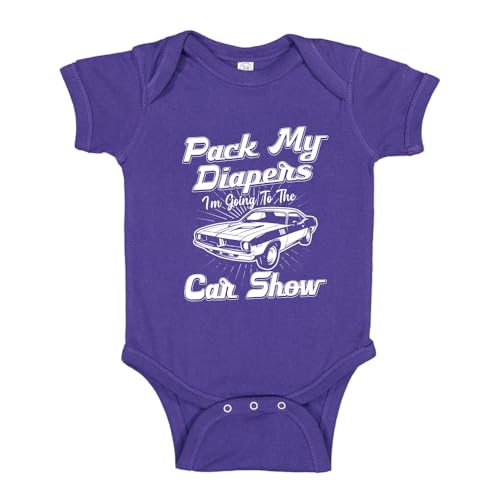 I'm Going To The Car Show Baby One Piece Bodysuit Or Toddler Shirt Cute Outfit for Vintage Car Event