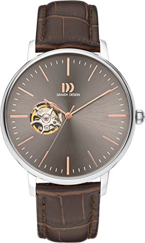 Preisvergleich Produktbild Danish Design Herren Analog Automatik Uhr mit Leder Armband IQ18Q1160