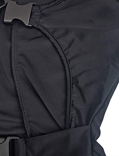 Bodycon Bag Buckle High Neck Jumpsuit 