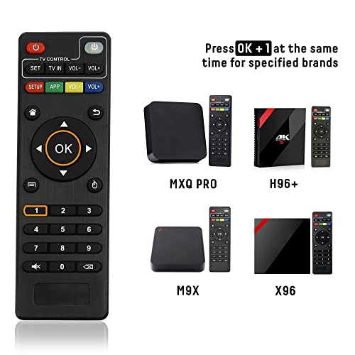 Telecomando di ricambio 3 in 1 per Android Box x96...