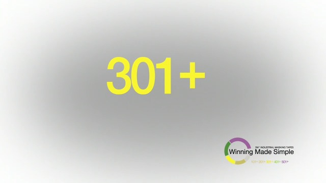 Image of 3M High Performance Green Masking Tape 401+, 6 mm x 55 m, 96 Rolls per case Bulk
