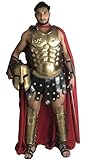 NauticalMart 300 Movie Greek Roman Spartan Costume Complete Set Muscle Armor Helmet Arm & Leg Guard Body Armour Cuirass Wearable Historical Halloween Costume - Custom Size