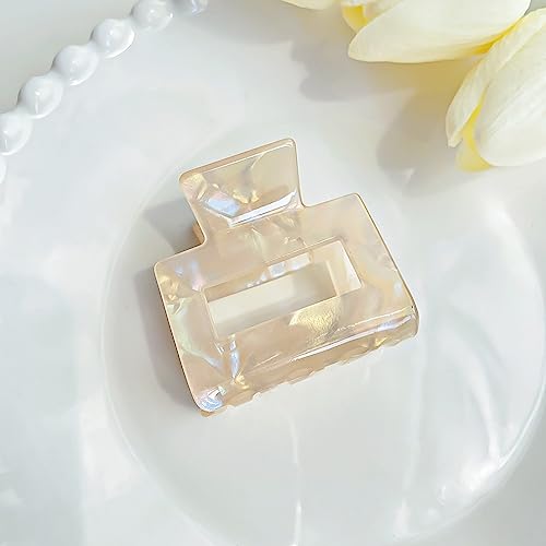 Women's Hair Clips, Small Square, Non-Slip Hair Clip, Small Claws