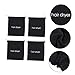 VICASKY 4pcs Hair Dryer Storage Bag Reusable Canvas Drawstring Pouches for Travel