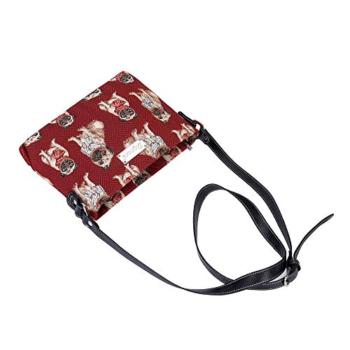 Image of Signare Tapestry Crossbody Bag Sling Shoulder Purse for Women