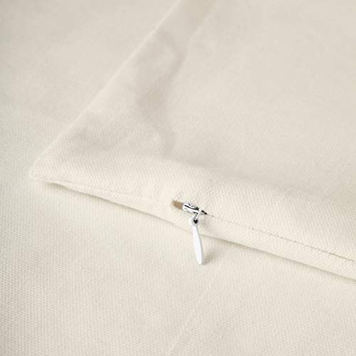 Encasa Xo CC-10758-45X45-2 Cotton Canvas Throw Pillow Covers thumb #3