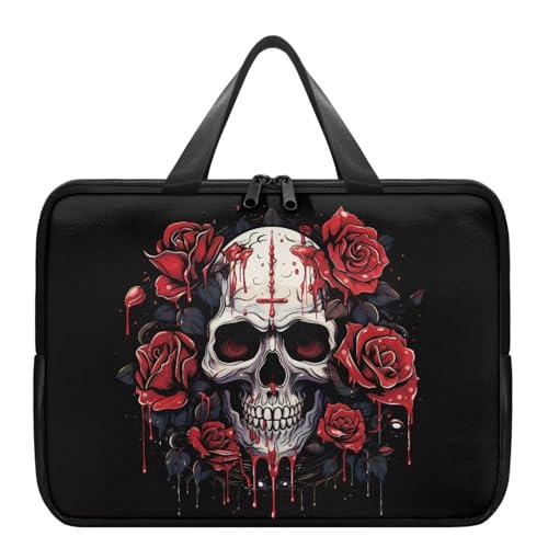 Laptop Carrying Case Large Capacity Travel Laptop Bag Waterproof Briefcase Portable Computer Protective Sleeves