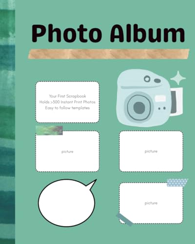 Your First Scrapbook Photo Album for Instant Prints