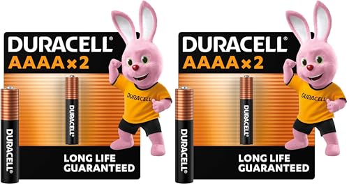 Duracell - Pilas Especiales alcalinas AAAA de 1,5 V, Paquete de 4 Unidades (LR8D425) diseñadas para lápices Digitales, Dispositivos médicos y Faros.