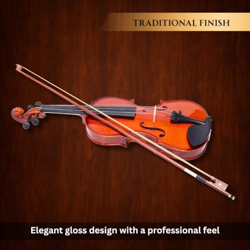 Image of Vault Fiddler 4 /4 Violin with Bow, Rosin & Case (Outfit)