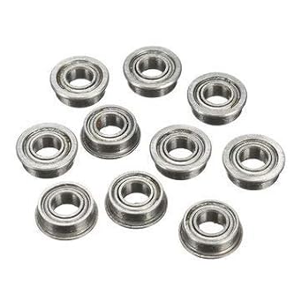 3NH 10Pcs Mf84Zz Lf840Zz 4X8X3Mm Flange Ball Bearings| 5337