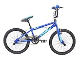 T&Y Trade 20 Zoll BMX Kinder MÄDCHEN Sport Jugend Jungen Fahrrad Rad KINDERFAHRRAD 360° Rotor Freestyle Bike Winner BLAU