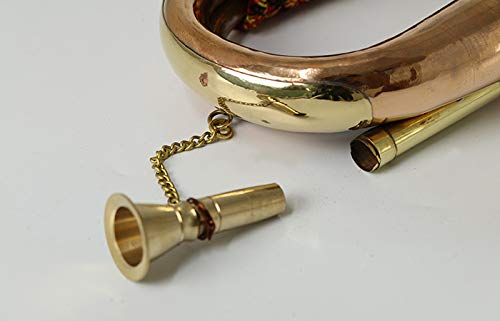 Amazon.co.jp: トモ(Tomo) ビグル ラッパ 真鍮 約27cm インド製