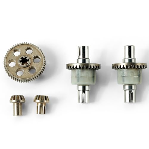 HAIBOXING 1:18 RC Cars Spare Parts, Metal Spur Gear Drive Pinions and Diff Complete Apply to 18859A & 18859 & 18858 & 18868(M1901-M1902)