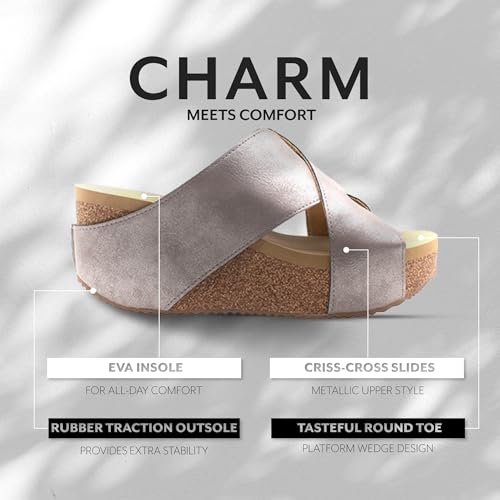 Image of VOLATILE Women's Firefly Wedge Sandal