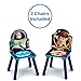 Delta Children Kids Table and Chair Set With Storage (2 Chairs Included) - Ideal for Arts & Crafts, Snack Time, Homeschooling, Homework & More, Disney/Pixar Toy Story 4