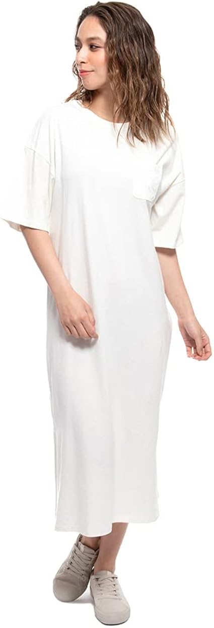 Amazon ビラボン Billabong レディース A Daydream Away Long One Piece ポケットtシャツワンピ 21年春夏モデル Ofw L ワンピース 通販