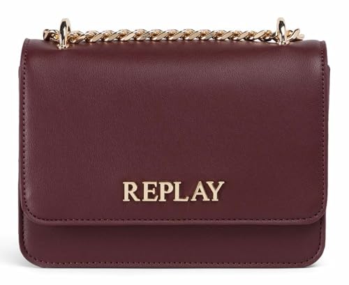 Sac à bandoulière Replay Fw3001 en similicuir noir pour femme