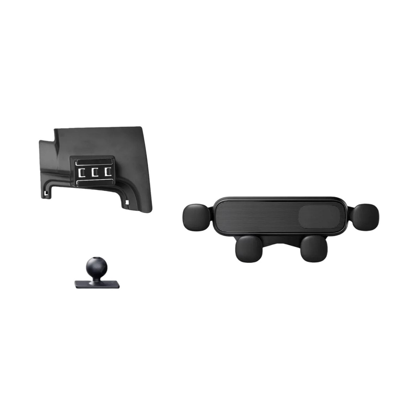 Mogflman Base And Holder A Car Phone Holder For Vw Touareg 2011-2018, Lhd Car Phone Holder