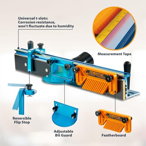 POWERTEC 24-Inch Deluxe Fence