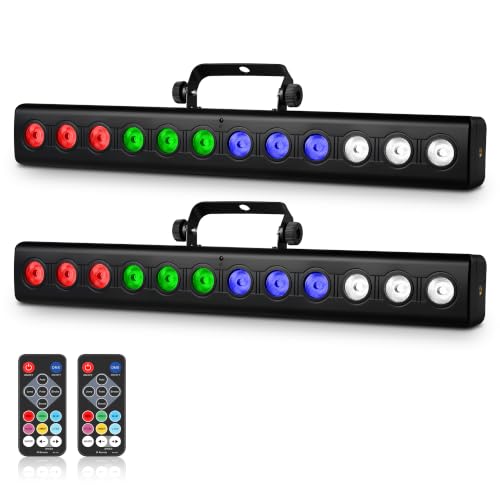 60W RGBW 4IN1 12-LEDs Stage Wash Lights Bar